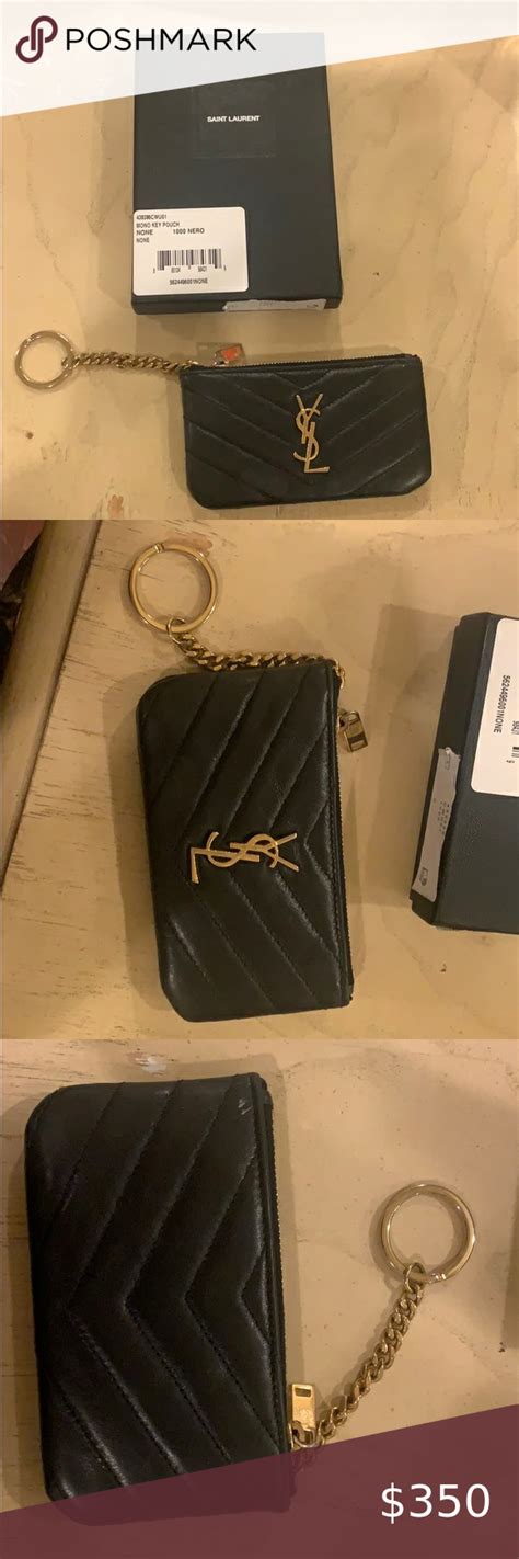 ysl coin purse selfridges|ysl key wallet.